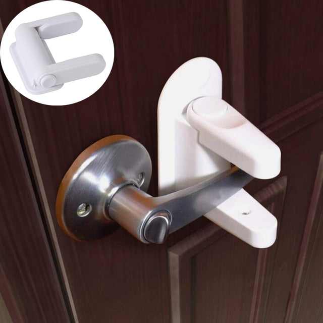 Universal Child Safety Door Lever Lock Universal Child Safety Door Lever Lock